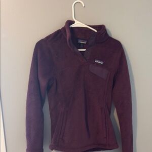 Patagonia Maroon Fleece Sweater